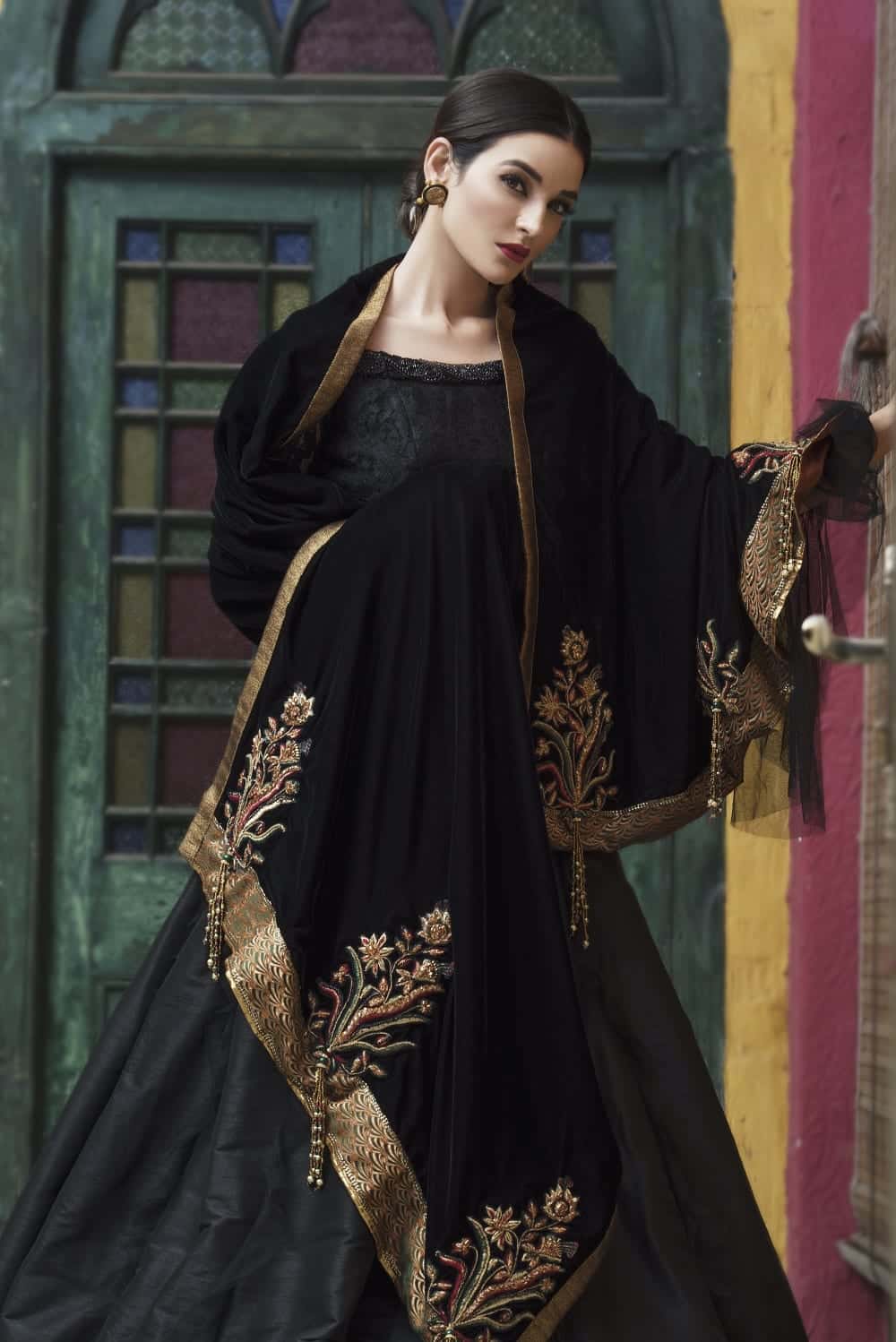 Mughal Flora Shawl