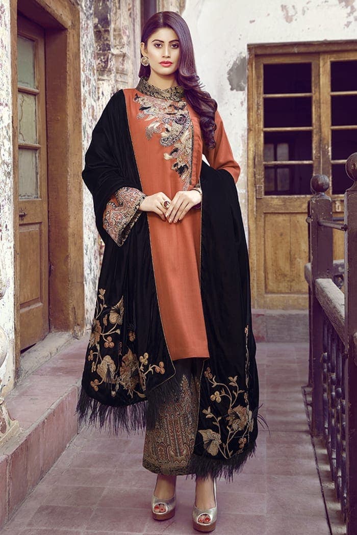 Wings of Love (Black) Shawl