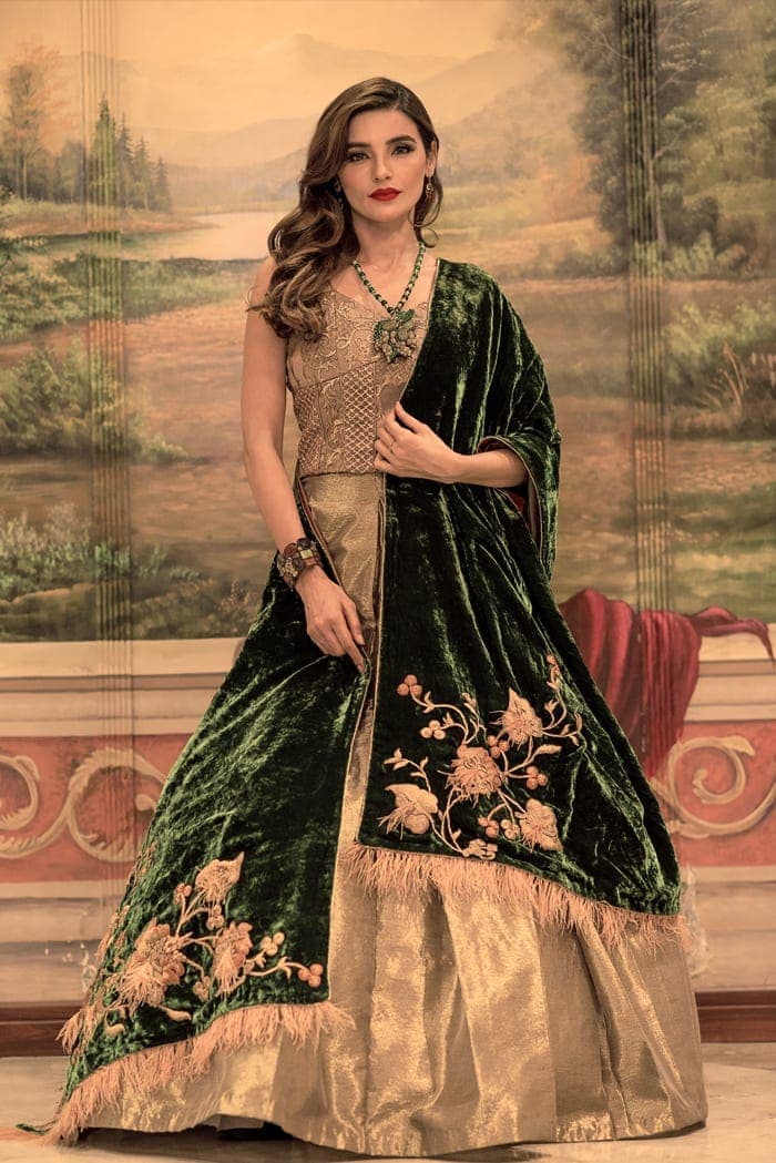 Wings of Love (Green) Shawl