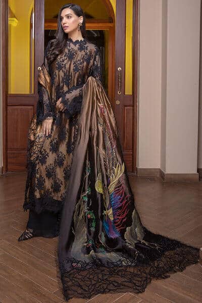 Black Pheasant Shawl