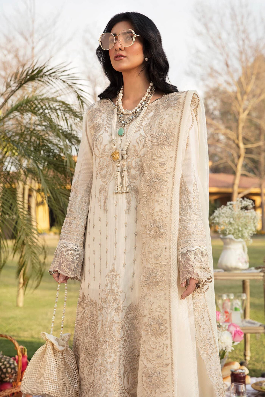 Crystal Maiden (Unstitched Lawn)
