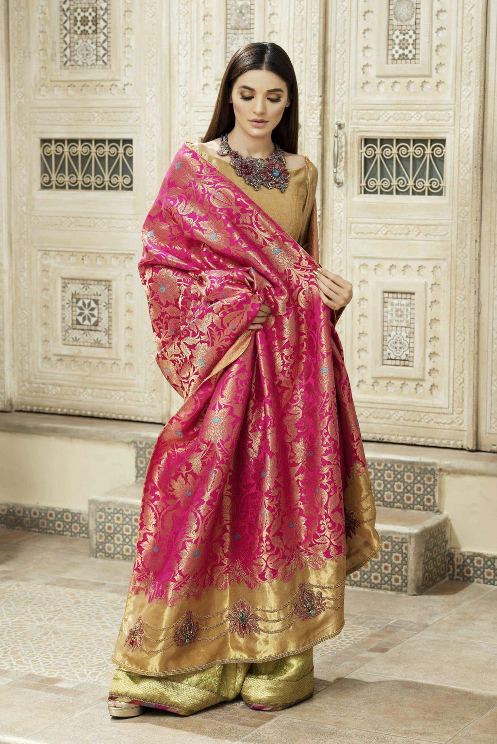 Gilded Treasure Shawl