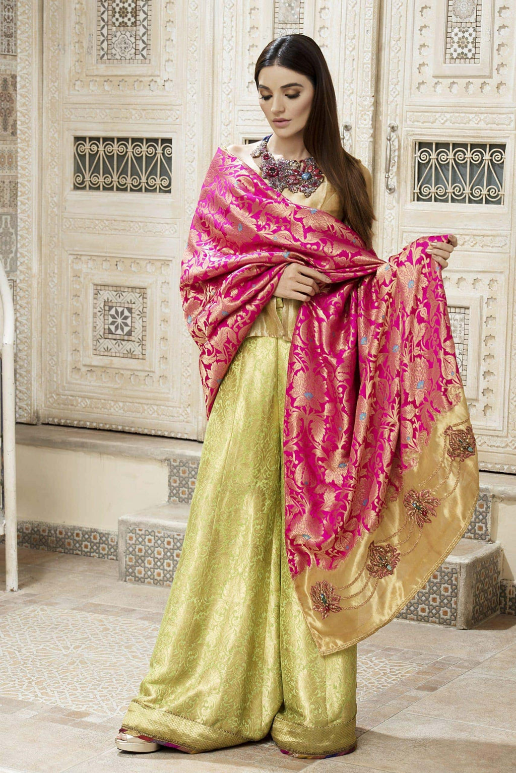 Gilded Treasure Shawl