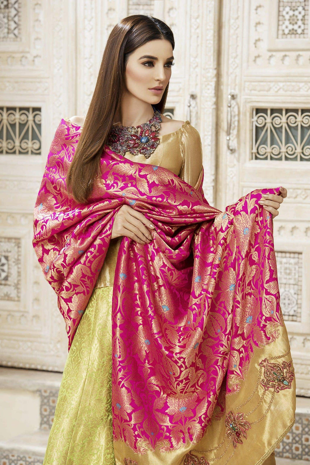 Gilded Treasure Shawl