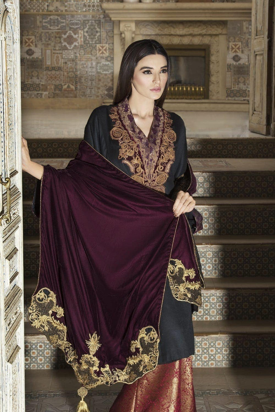 Dawn & Dusk Shawl
