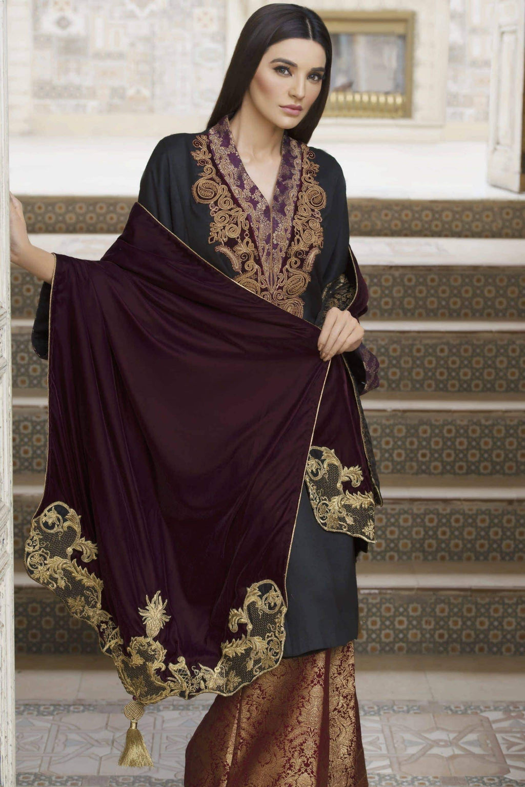 Dawn & Dusk Shawl