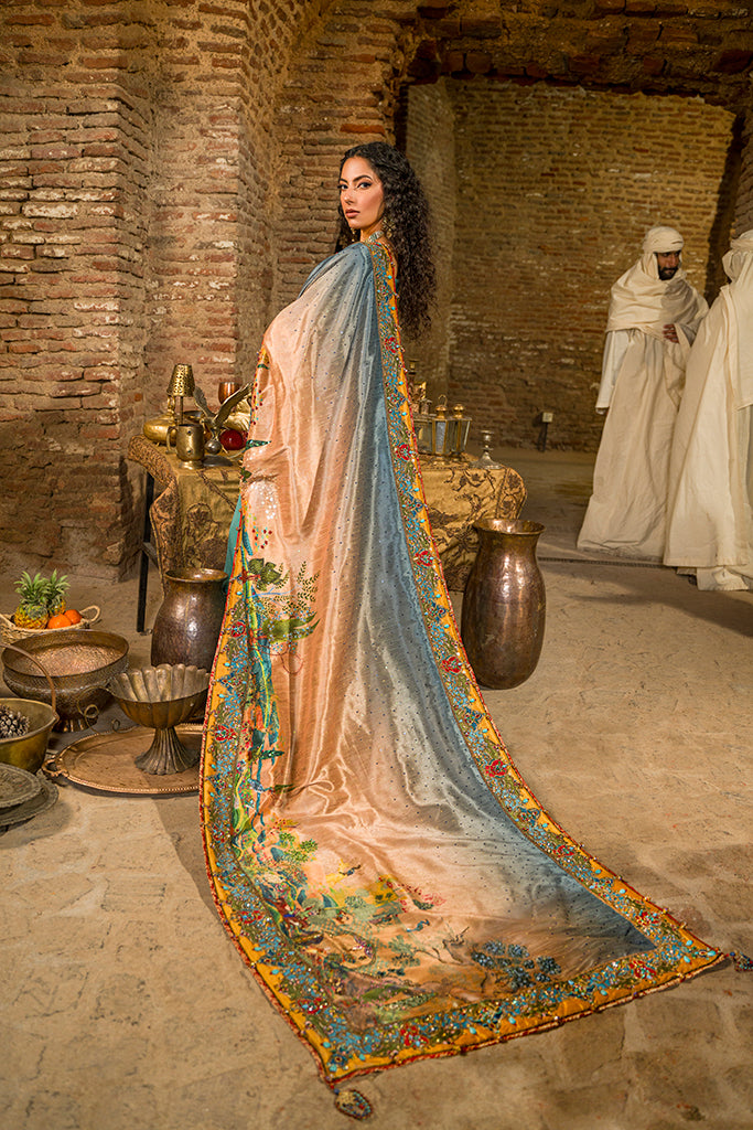 Firouzey Shawl - Qurat ul Ain