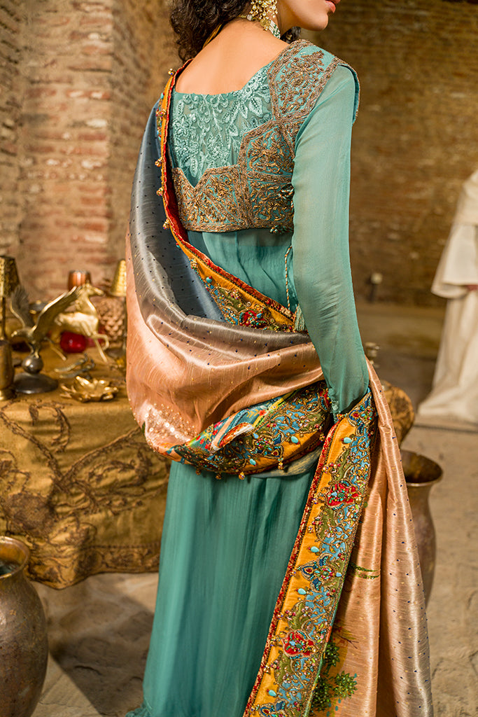 Firouzey Shawl - Qurat ul Ain