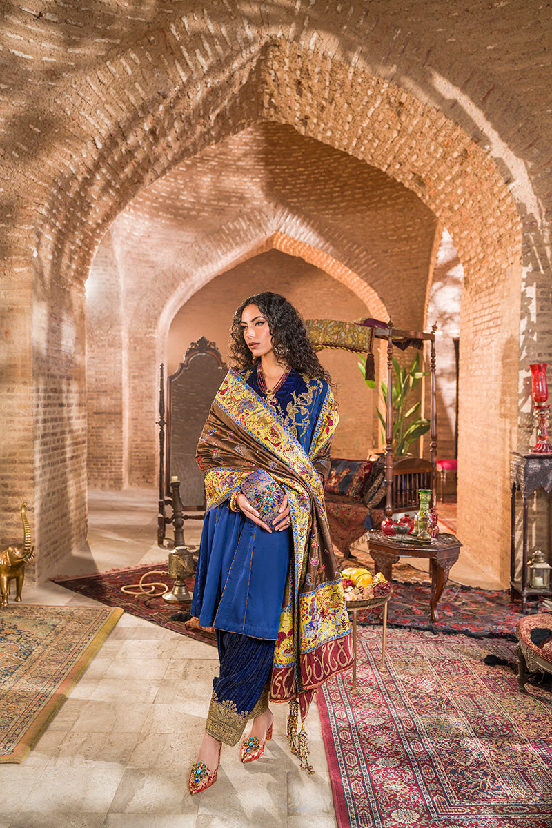 Sahib e Manzil Shawl - Qurat ul Ain