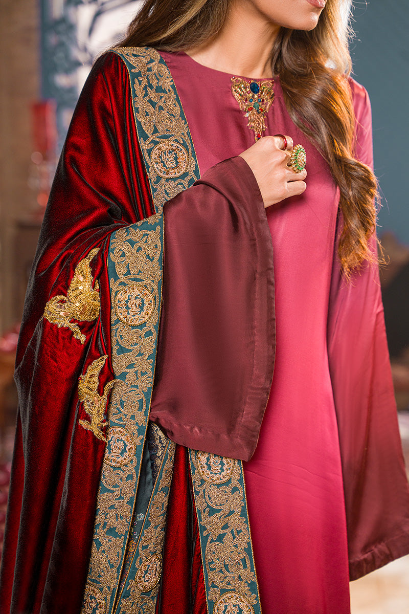 Sikka e Toos Shawl - Qurat ul Ain