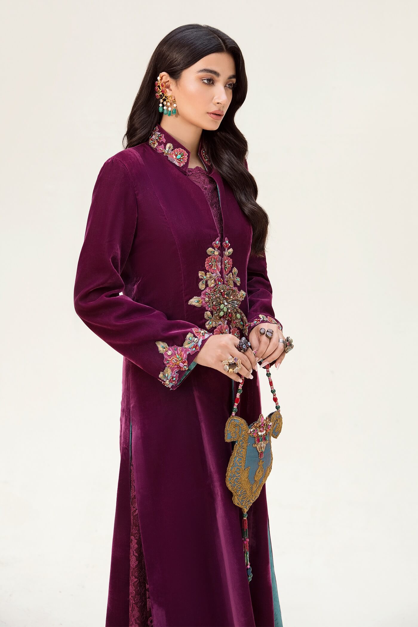 Violaceous Twilight (Shawl)