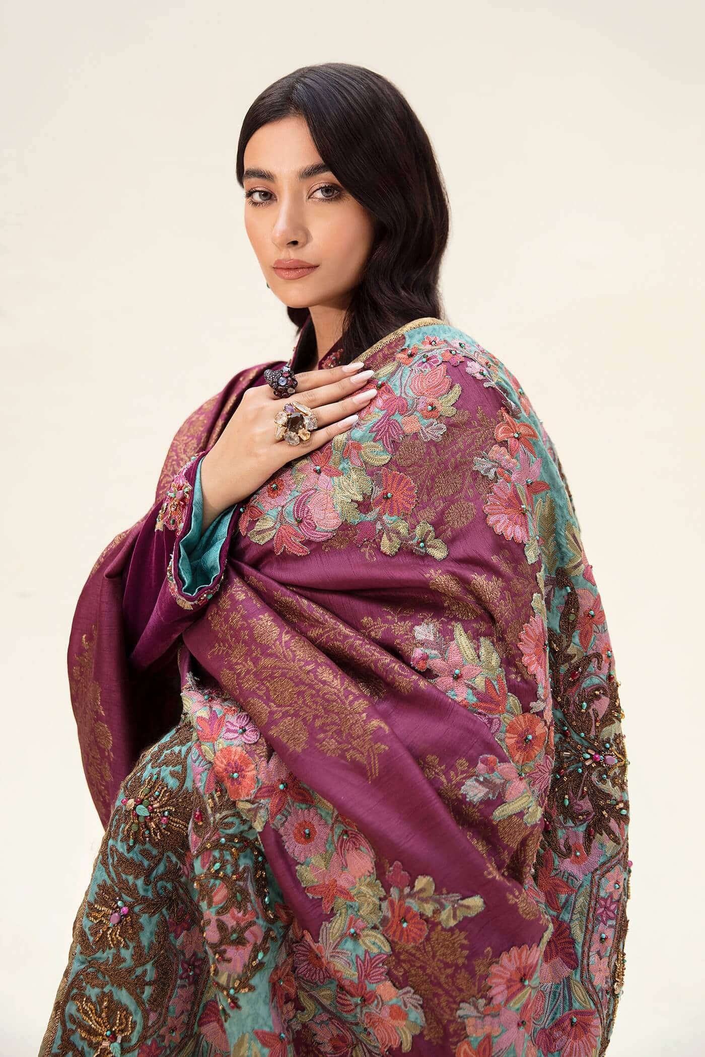 Violaceous Twilight (Shawl)