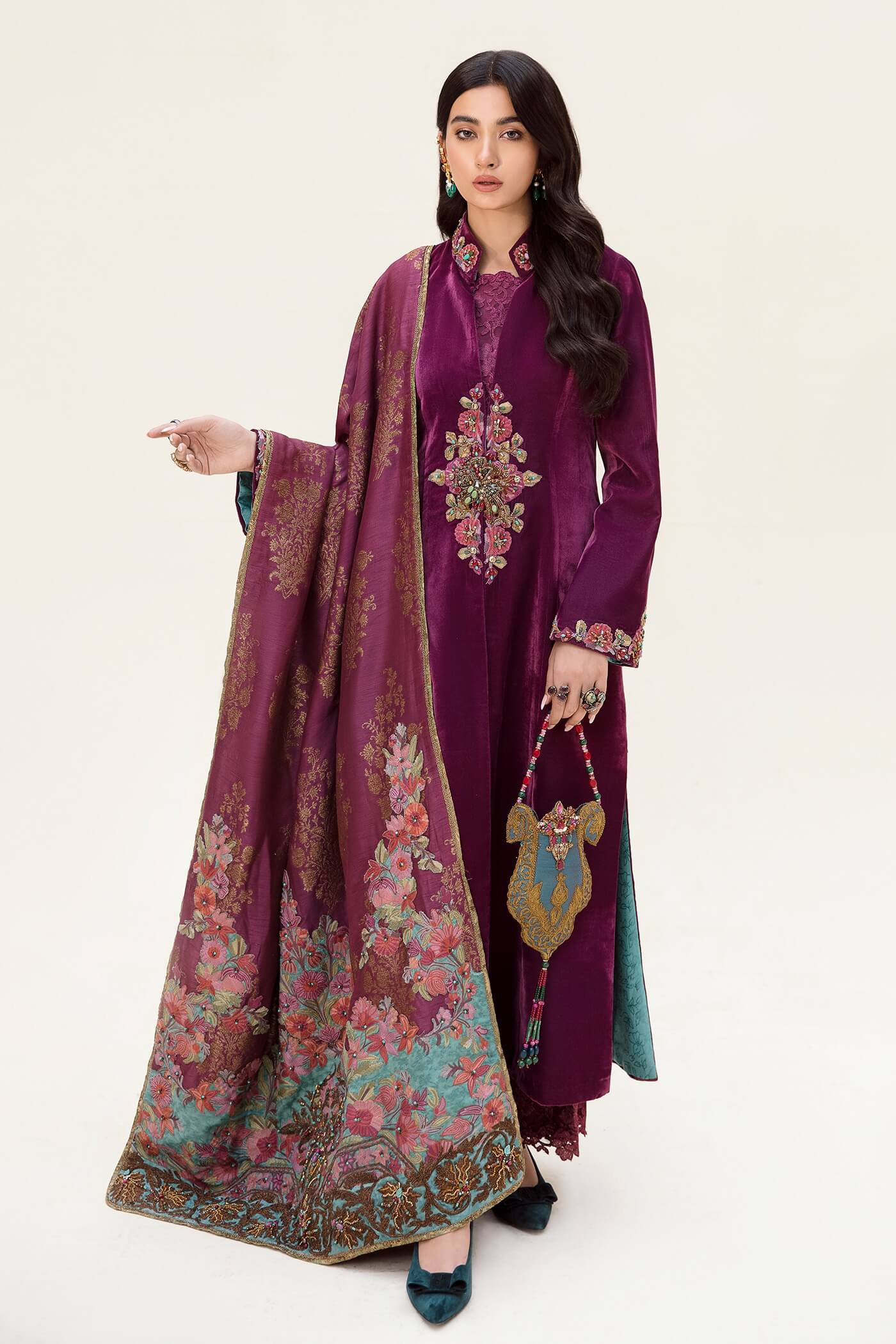 Violaceous Twilight (Shawl)