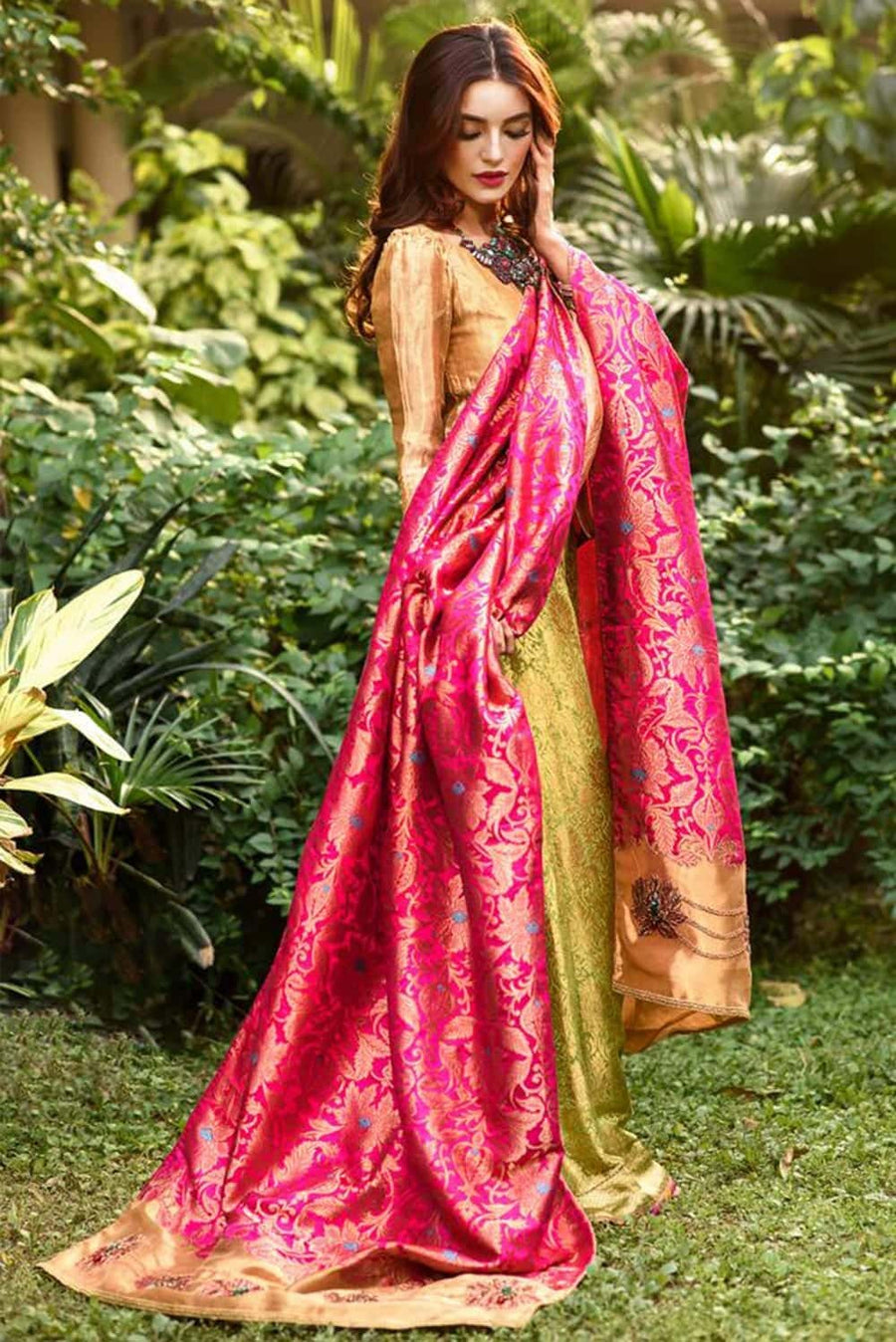 Gilded Treasure Shawl